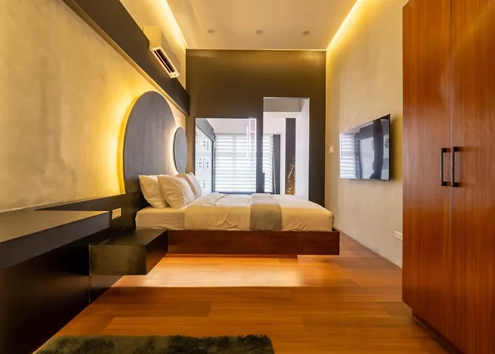Stunning View Loft Type 1 Bedroom In Circulo Near Bridgetowne, Eastwood Fast Wi-fi Apartment Manila